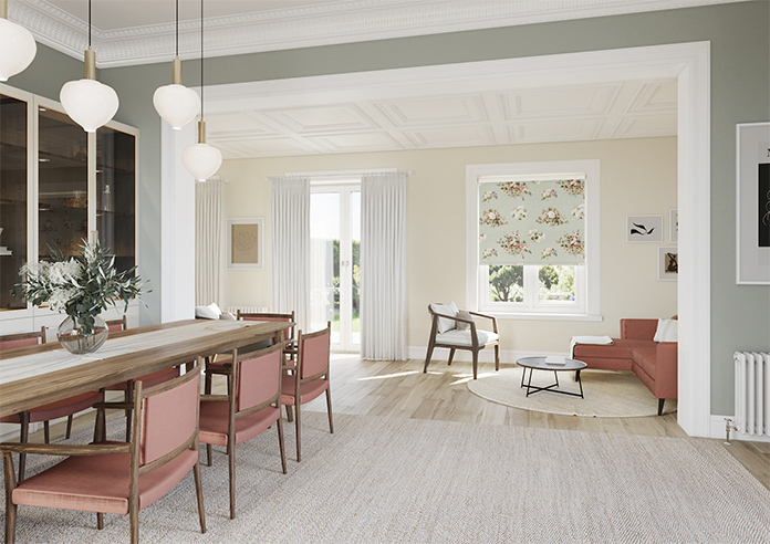 Laura Ashley Rosemore, Sage - Roller Blind - Image 7